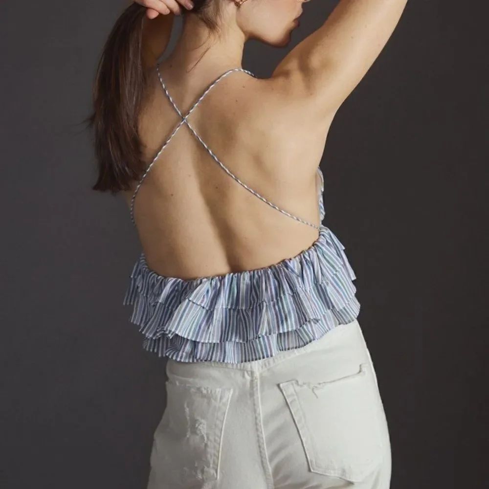 Magali Pascal Layered Ruffle Tank - Picture 3 of 9